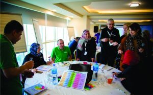 SDE workshops in Finland and Palestine were conducted in a creative and interactive manner.