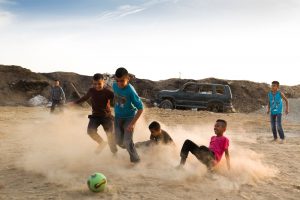 Children of Arab Bedouins in the Negev. Photo by Ruth Oratz.