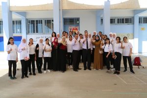 Al-Awda School in Bethlehem is among the schools that are implementing a digitalization program.