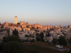 Sunset in Ramallah. Photo courtesy of Palestine Image Bank.