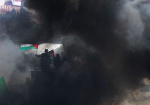 Gazans have gathered in the Great March of Return every Friday since March 30, 2018, to protest against the occupation. Photo courtesy of Filistin Ashabab.