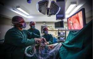 Makassed Hospital operating room.