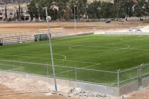 A stadium in Turmos Ayya.