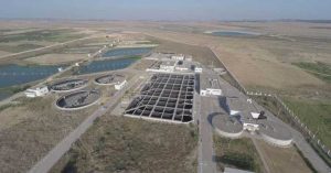 The new North Gaza Waste Water Treatment Plant.