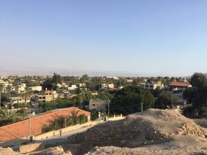 Tel al-Sultan, panoramic view of Jericho City.