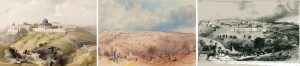 The Jerusalem panorama from the southeast is a popular theme among Orientalist painters and travelers.