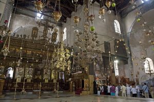 The Church of the Nativity in Bethlehem. Photo by Paletine Image bank.