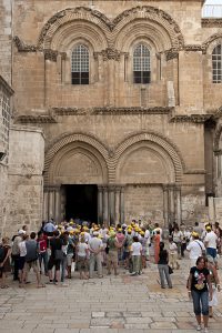 The Church of the Holy Sepulcher in Jerusalem. Photo by Paletine Image bank.